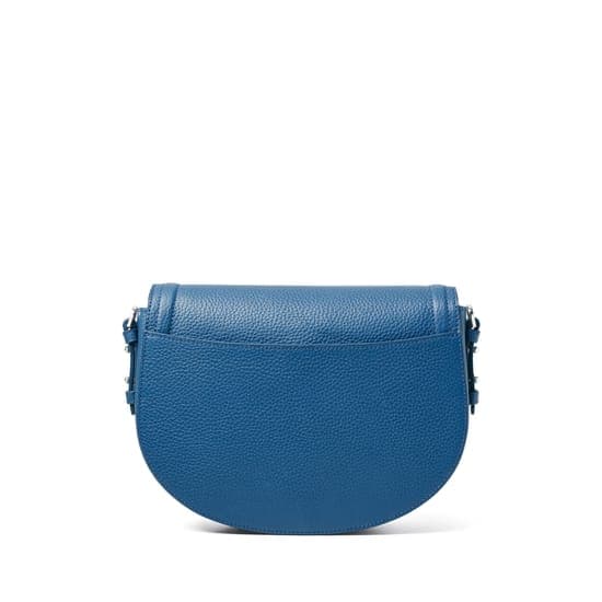 Stella Satchel Crossbody in Topaz Pebble | Aspinal of London