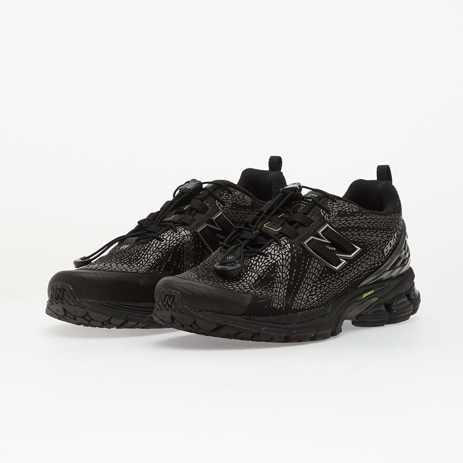 Men's shoes New Balance 1906 Black/ 103 White/ Alkaline Green (U19068PN) | Footshop
