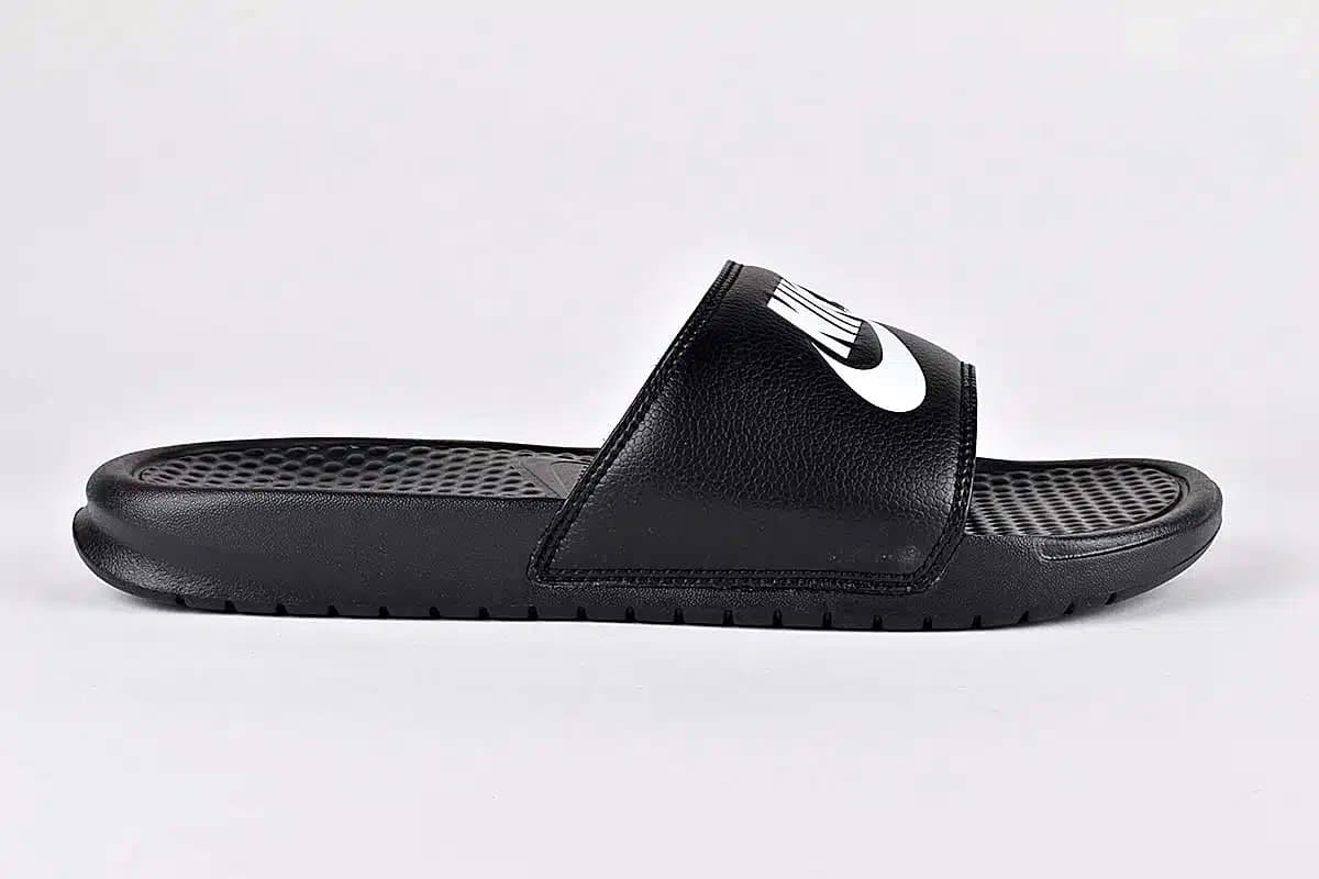 Nike Benassi JDI Slide Black & White 343880-090 - Same Day Trainers